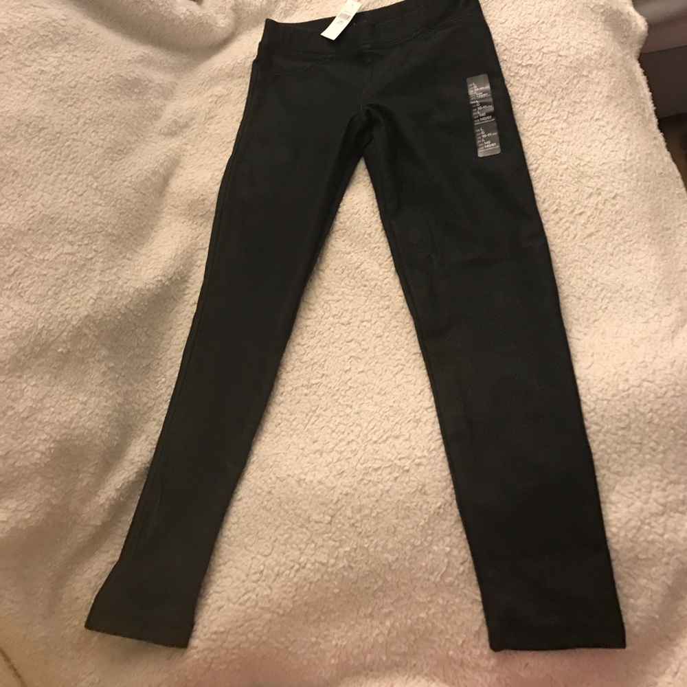 Black Denim Jeggings GAP KIDS brand new