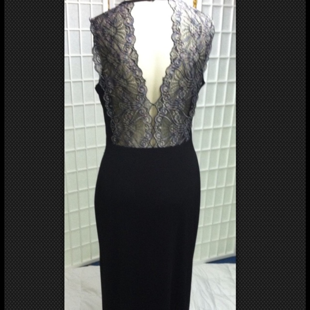 Algo WomanCocktail Dress black beautiful style Sz6
