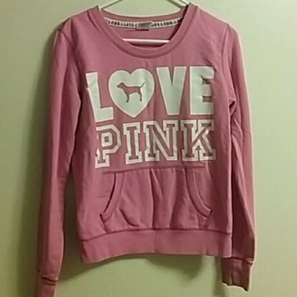 Victoria's Secret Sweaters - VS pink crewneck