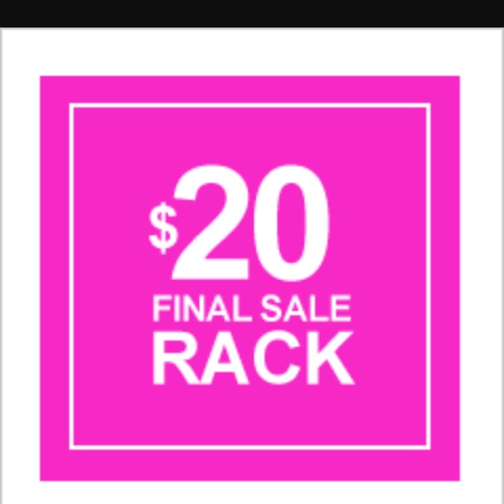 Having a $20 Flash Sale