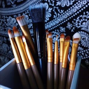 13 Piece Makeup Brush Set