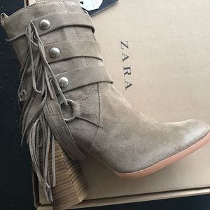Zara High Heel Booties