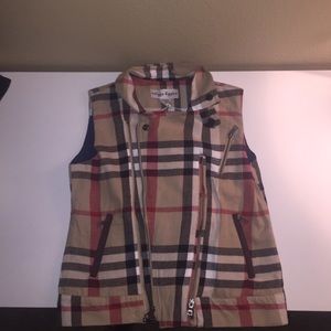 Plaid Vest