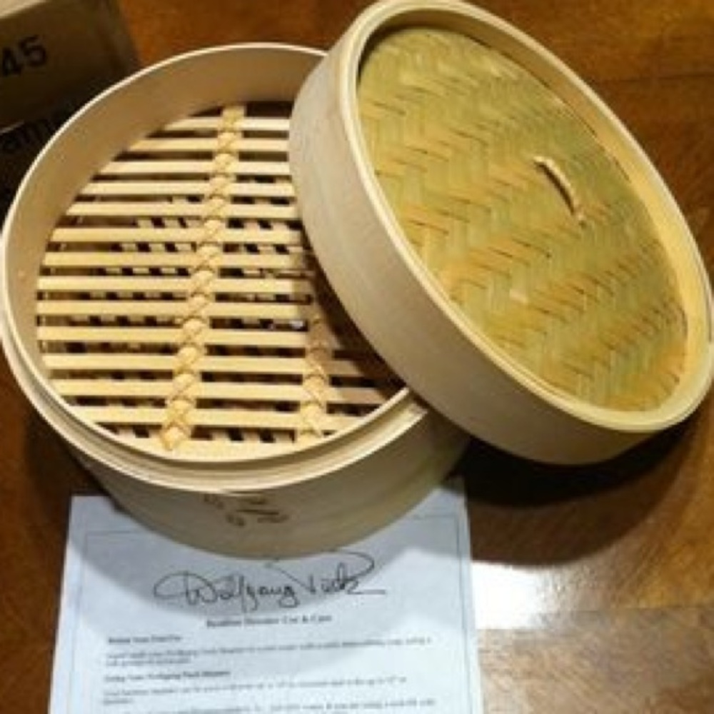 **New** Wolfgang Puck Bamboo Steamer