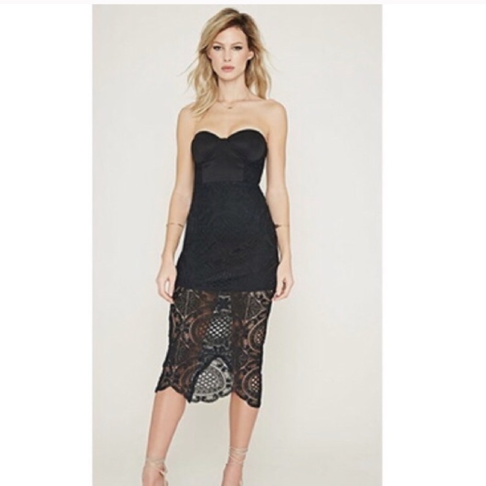 Lovecat bandeau dress