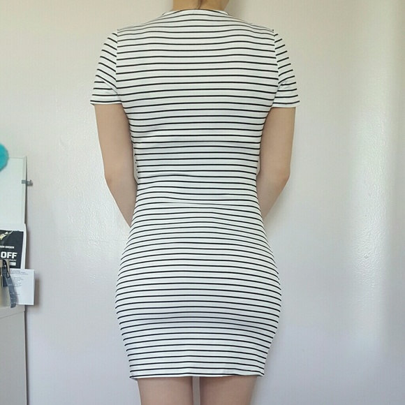 Striped Mini Dress - Picture 2 of 2