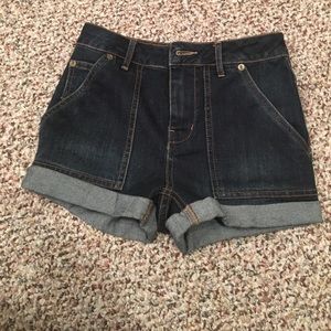 Free People High waisted shorts