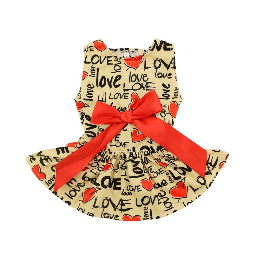 Nothing But "Love" Sundress Pet Clothing
