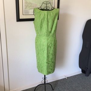 Lime Green Antonio Melani Shift Dress.