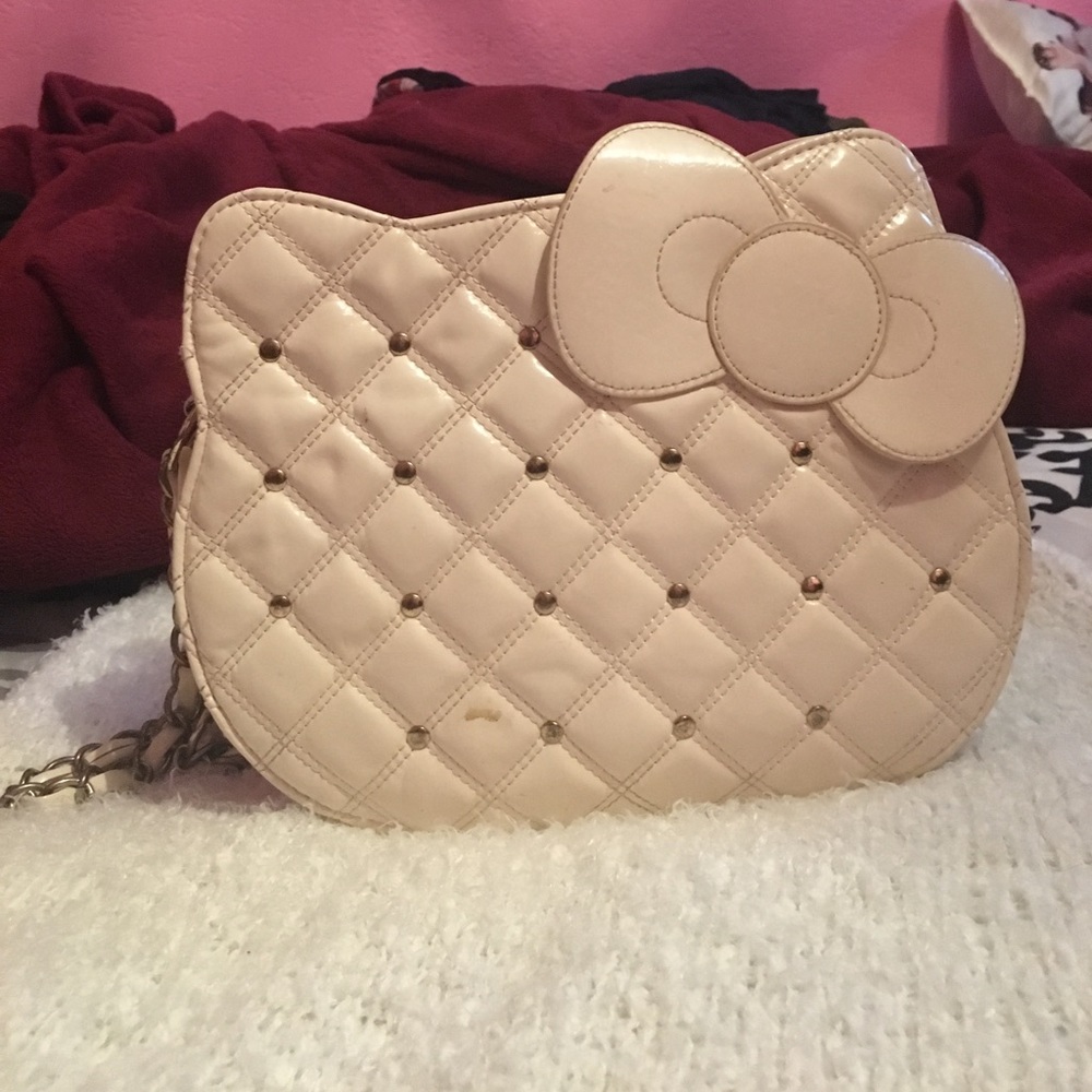 Hello kitty white crossbody