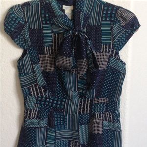 Anthropologie silk blouse