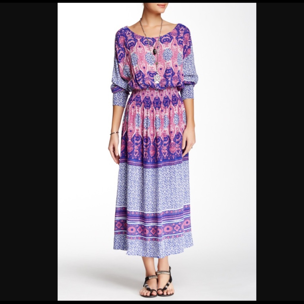 NWT Free People She's a Lady Dress  in Purple - Picture 2 of 8