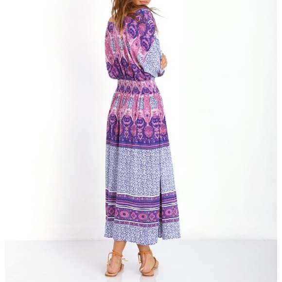 NWT Free People She's a Lady Dress in Purple - Picture 4 of 8