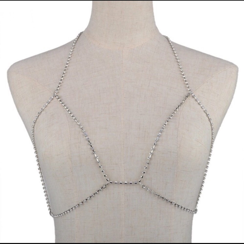 ONE LEFT Star Girl Crystal Diamonds Bra 💎 - Picture 4 of 8