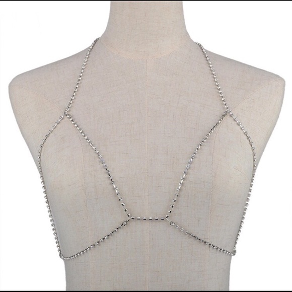 ONE LEFT Star Girl Crystal Diamonds Bra 💎 - Picture 4 of 8