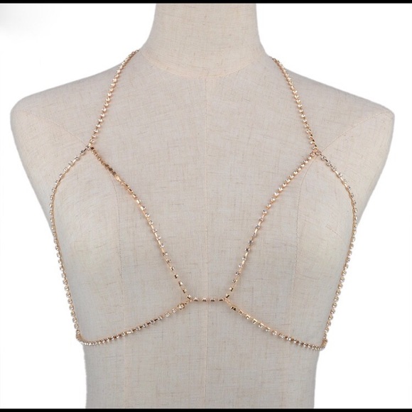 ONE LEFT Star Girl Crystal Diamonds Bra 💎 - Picture 5 of 8