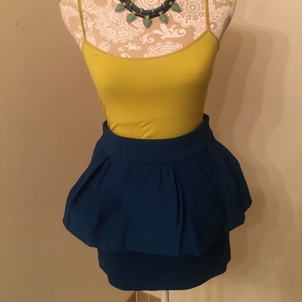 Peplum Skirt