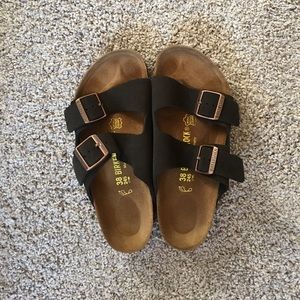 Mocha Birkenstocks