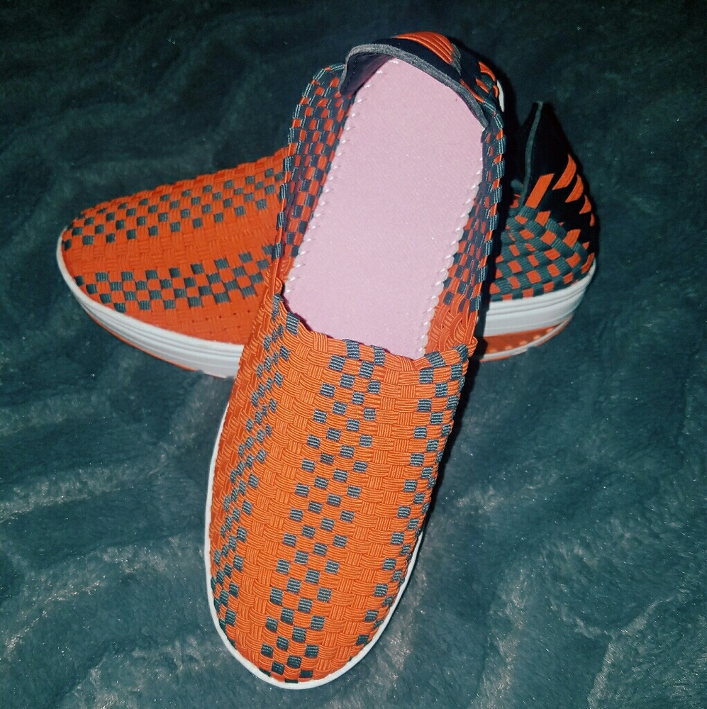Womens Weave Sport Sneakers