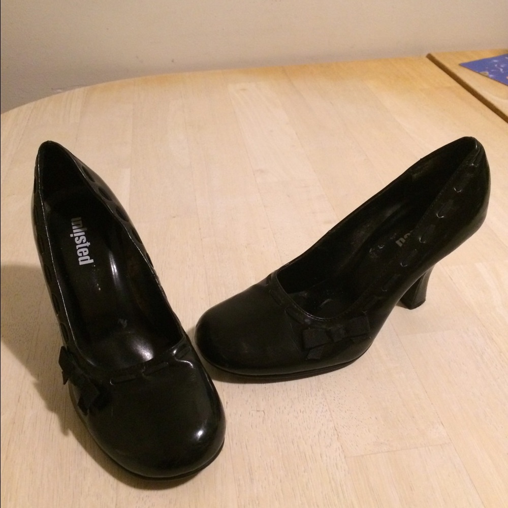 Black heels