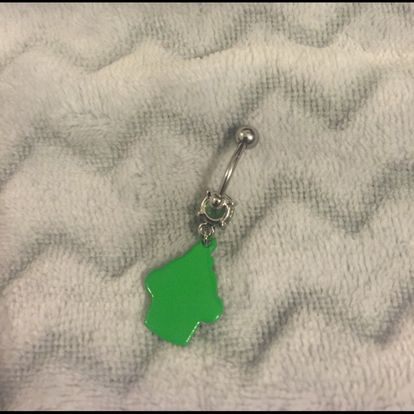Belly ring cupcake shamrock - Picture 3 of 3