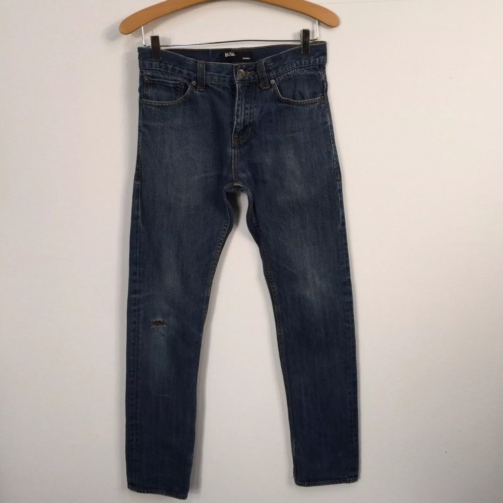 BDG Skinny Distressed Medium Wash Jeans Size 30