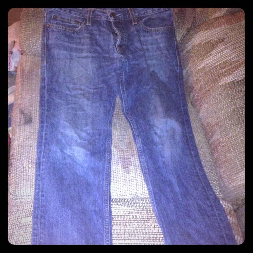Guys Hollister Jeans 30x30 Button Fly