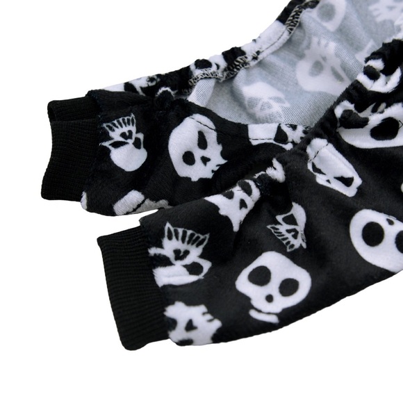 Bad to the Bone " Skulls" Pajama Pet Clothing - Picture 3 of 4