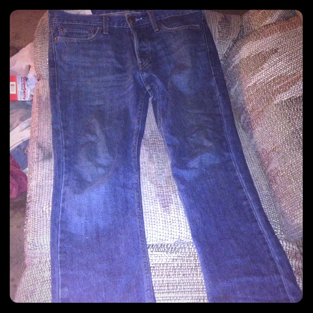 Guys Hollister Jeans 30x30 Button Fly