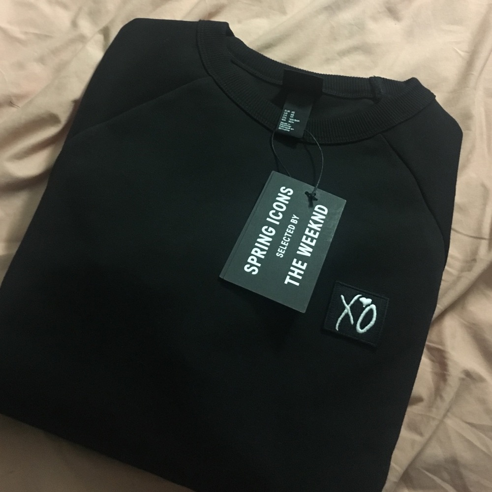 The Weeknd x HM Spring Icon Pullover!