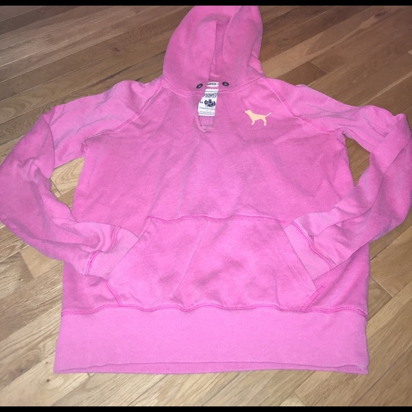 PINK Victoria's Secret Tops - PINK Victoria's Secret pull over sweatshirt