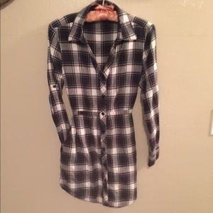 Plaid Shirt Dress or Shirt
