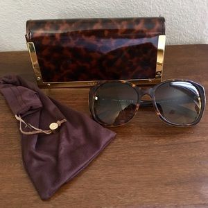 Tory Burch tortoise sunglasses