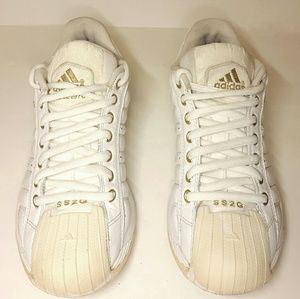 Adidas Superstar 2G SS2G Athletic White & Gold sz7