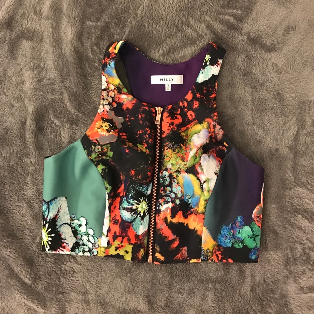 Floral Crop Top