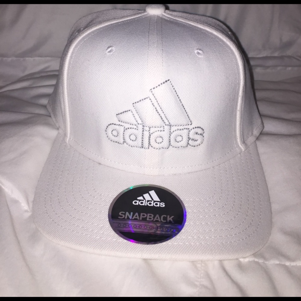 White Adidas Hat