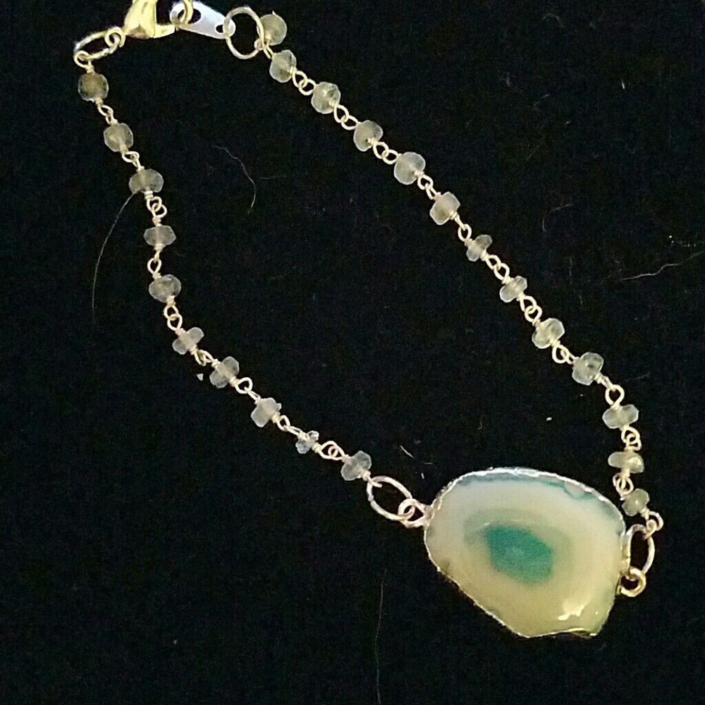 Handmade Precious stone bracelet