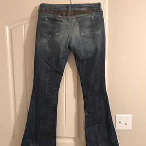 Women's Lucky Legend Flare distressed jeans
