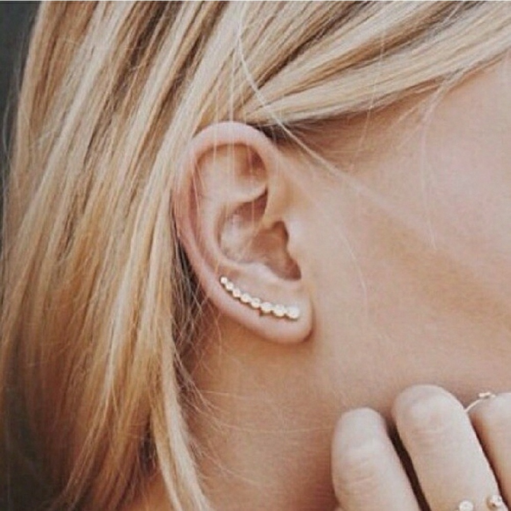 💕2 for $15💕Crystal Climber Earrings - Picture 2 of 3