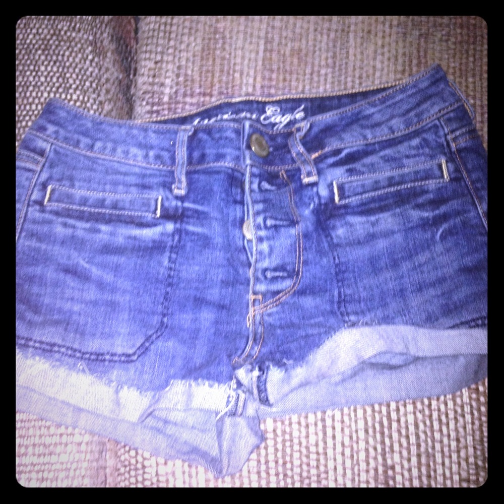 American Eagle Outfitters Jean Shorts Size 0