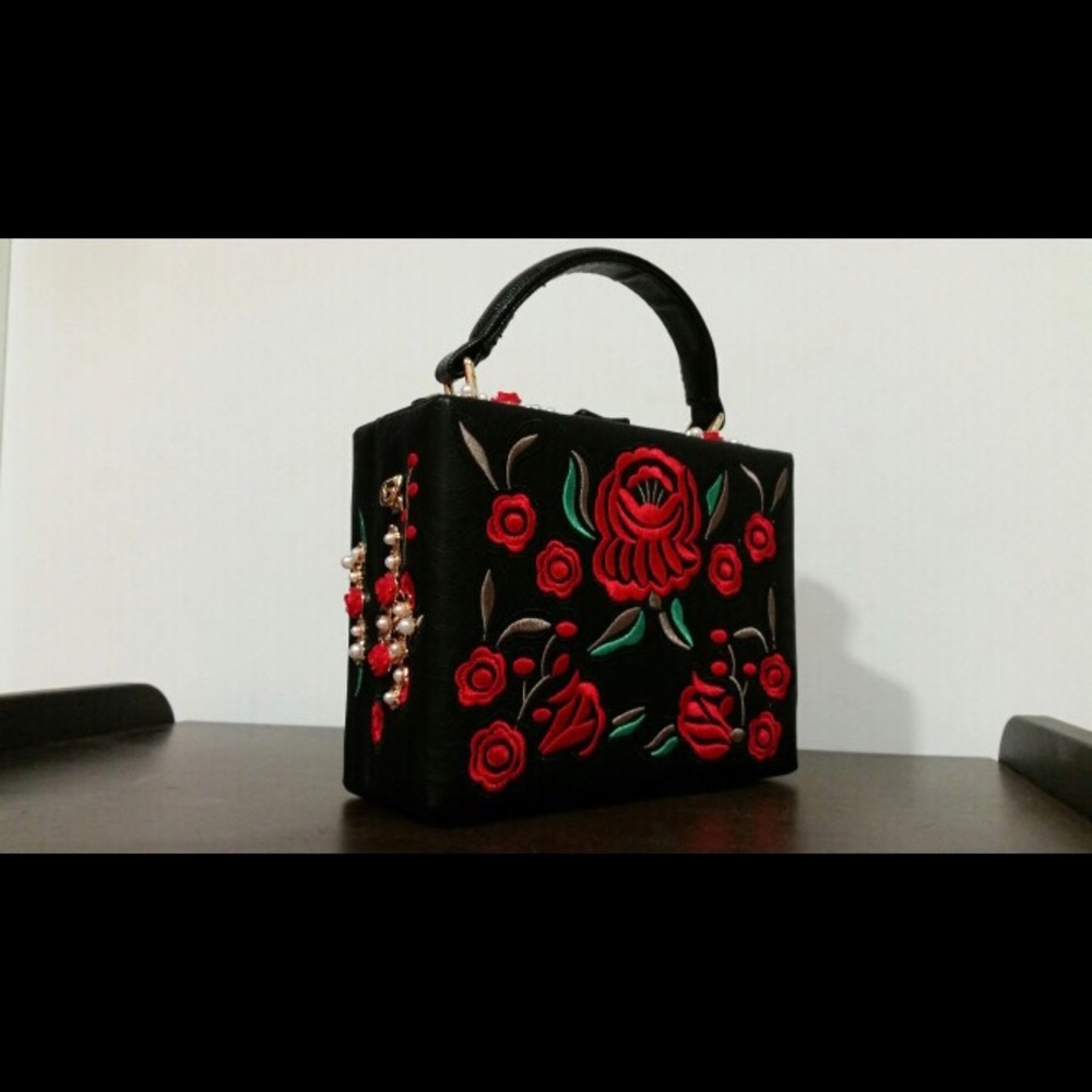Luxury floral bag