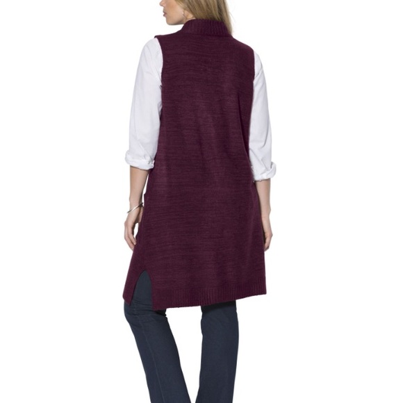 🆕Plus size Sleeveless black Cardigan  SIZE: 14/16 - Picture 2 of 3