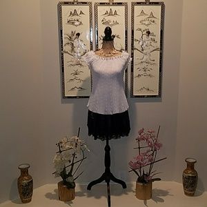 🎆3 for $18🎆Eyelet Blouse in White