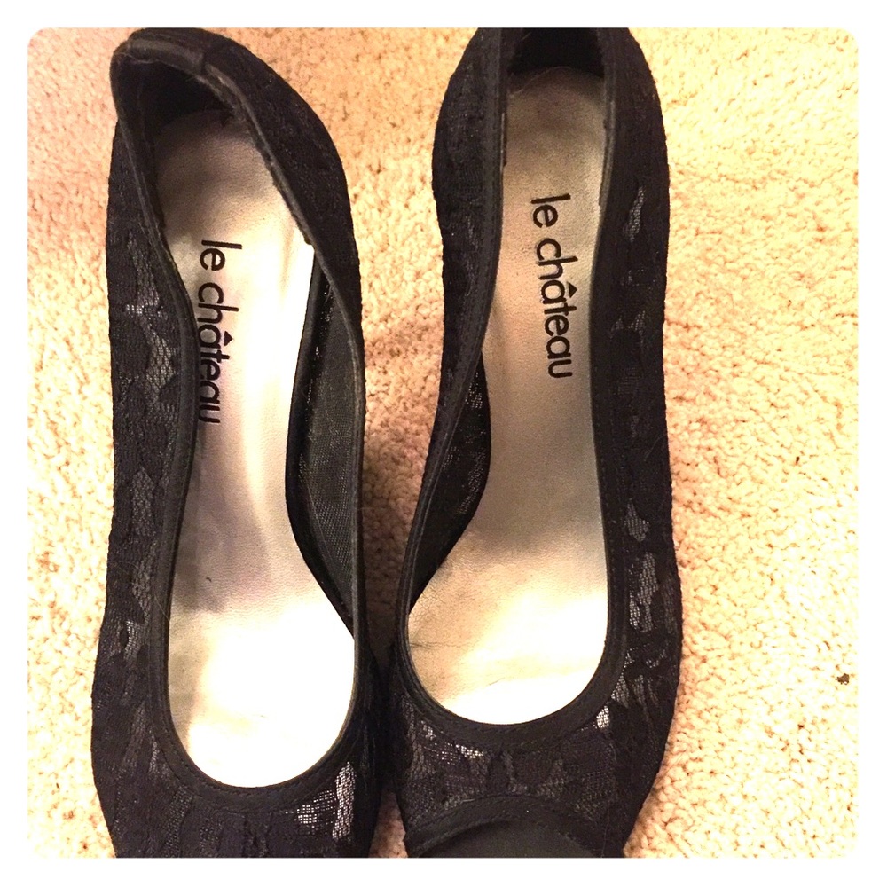 Lace shoes Le Chateau