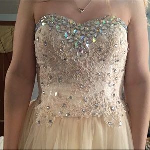 Ivory Short Hoco Dress