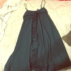 Steve Madden baby doll dress s teal