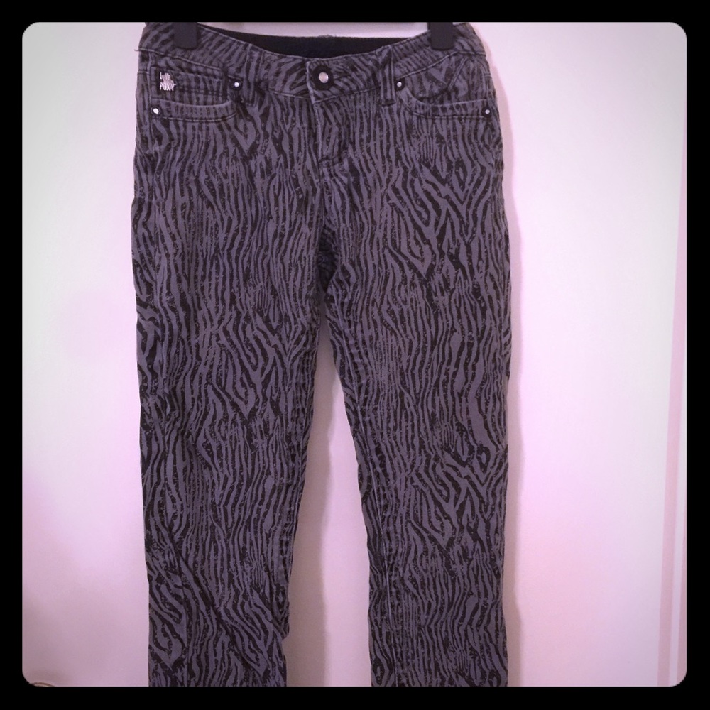 Grey zebra Foxy Jeans