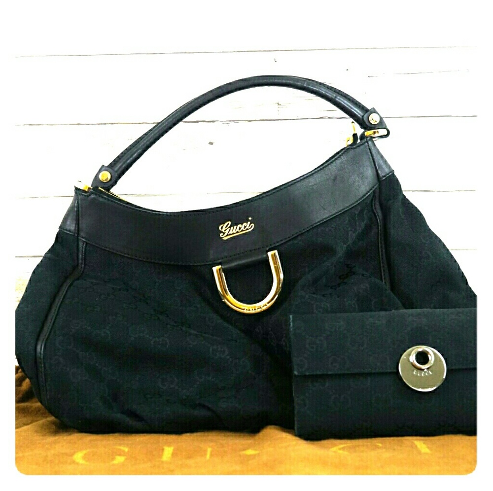 Gucci medium hobo bag and matching wallet