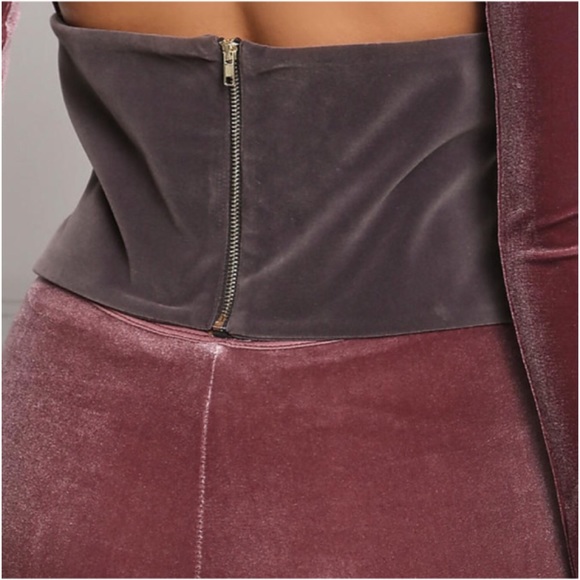 Gorgeous velvet corset belt - Picture 3 of 5