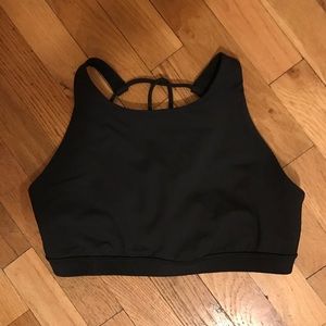 Lululemon High Neck, strappy sports bra